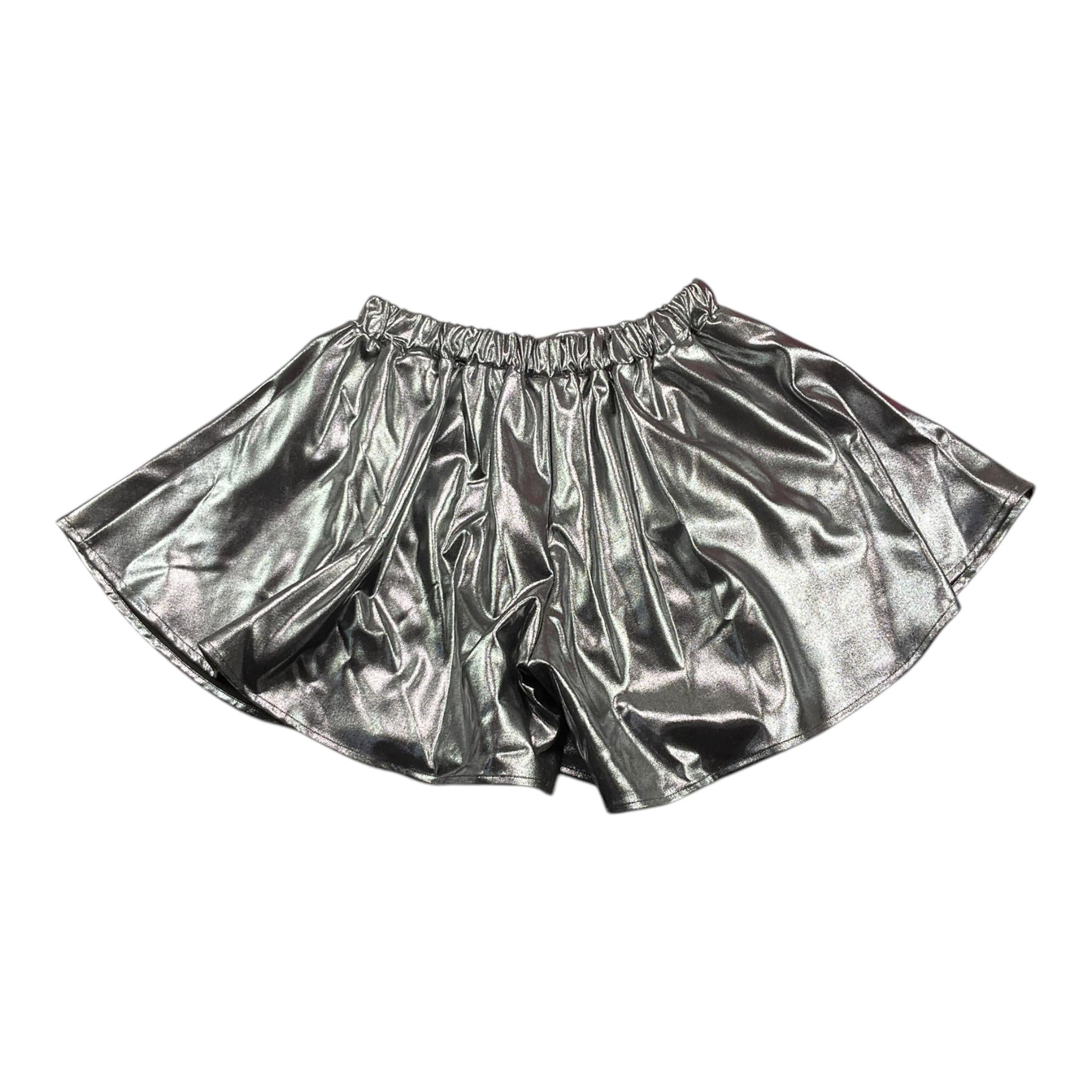 MARC ELLIS short tinta unita modello a farfalla Argento per Bambina JMJSO00237 ARGENTO MARC ELLIS