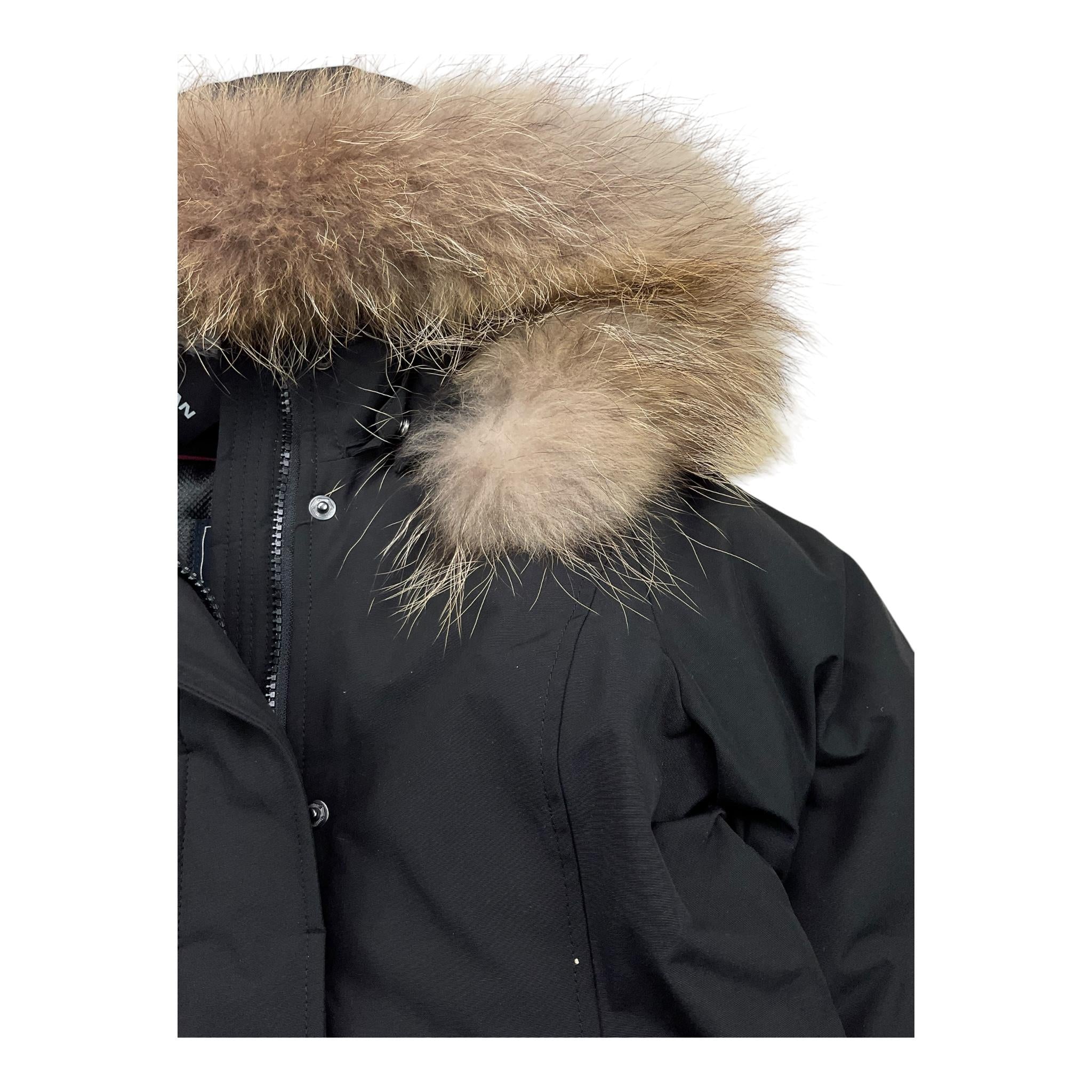 CANADIAN giubbino tinta unita con cappuccio Nero per Bambino CNGCM01NWK NERO CANADIAN