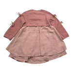 LIU JO abito manica lunga tinta unita Rosa per Neonata KF4097 ROSA LIU JO