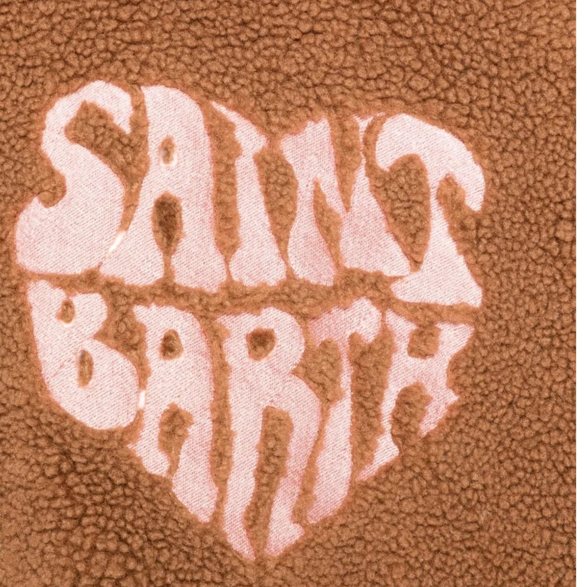 SAINT BARTH giubbino modello teddy tinta unita con zip Biscotto per Bambina ABE002 BISCOTTO SAINT BARTH
