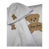 STORY LORIS set 3 pezzi tutina-cappello-coperta tinta unita Azzurro per Neonato 249092 AZZURRO STORY LORIS