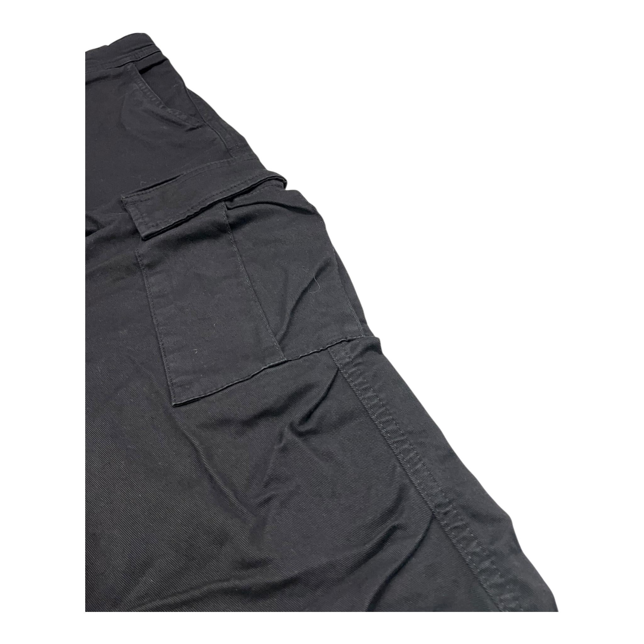 PLEASE pantalone tinta unita con tasconi Nero per Bambino PHZ0130B66 NERO PLEASE