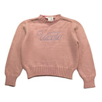 VICOLO maglia girocollo tinta unita con stampa Rosa per Bambina 3141W00160X ROSA VICOLO
