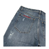 DOLCE & GABBANA jeans tinta unita con strappi Blu per Bambino L42F45 BLU DOLCE & GABBANA