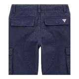 GUESS pantalone tinta unita con tasconi Blu per Bambino L3YB04WE1L0 BLU GUESS