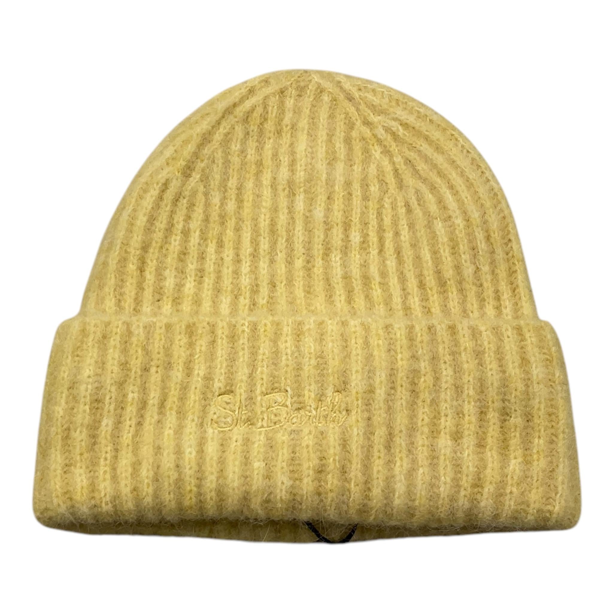 SAINT BARTH cappello tinta unita con logo Giallo per Bambino MOSS GIALLO SAINT BARTH