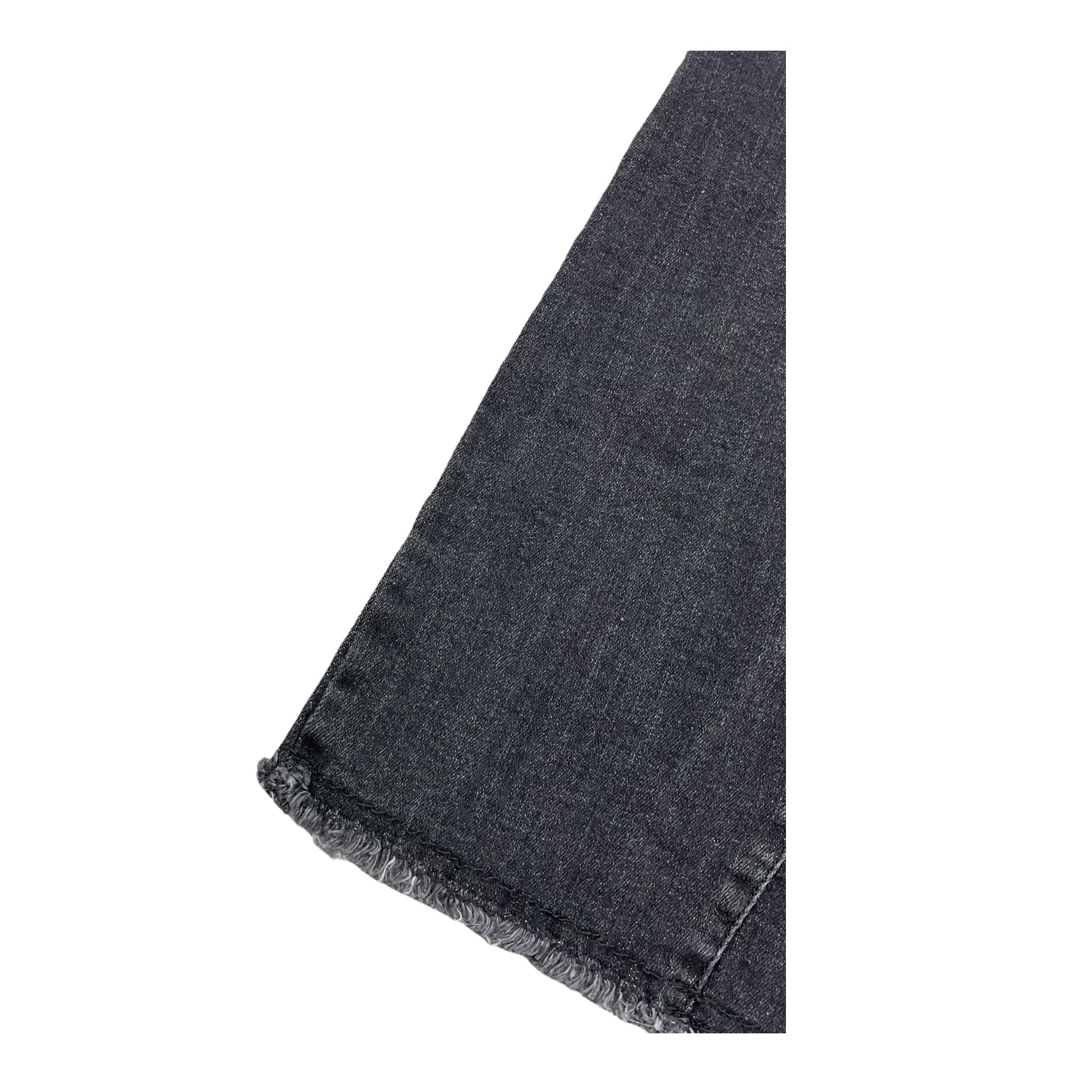 ZHOE & TOBIAH jeans tinta unita modello a palazzo con girovita regolabile Nero per Bambina DDL1XX NERO ZHOE & TOBIAH