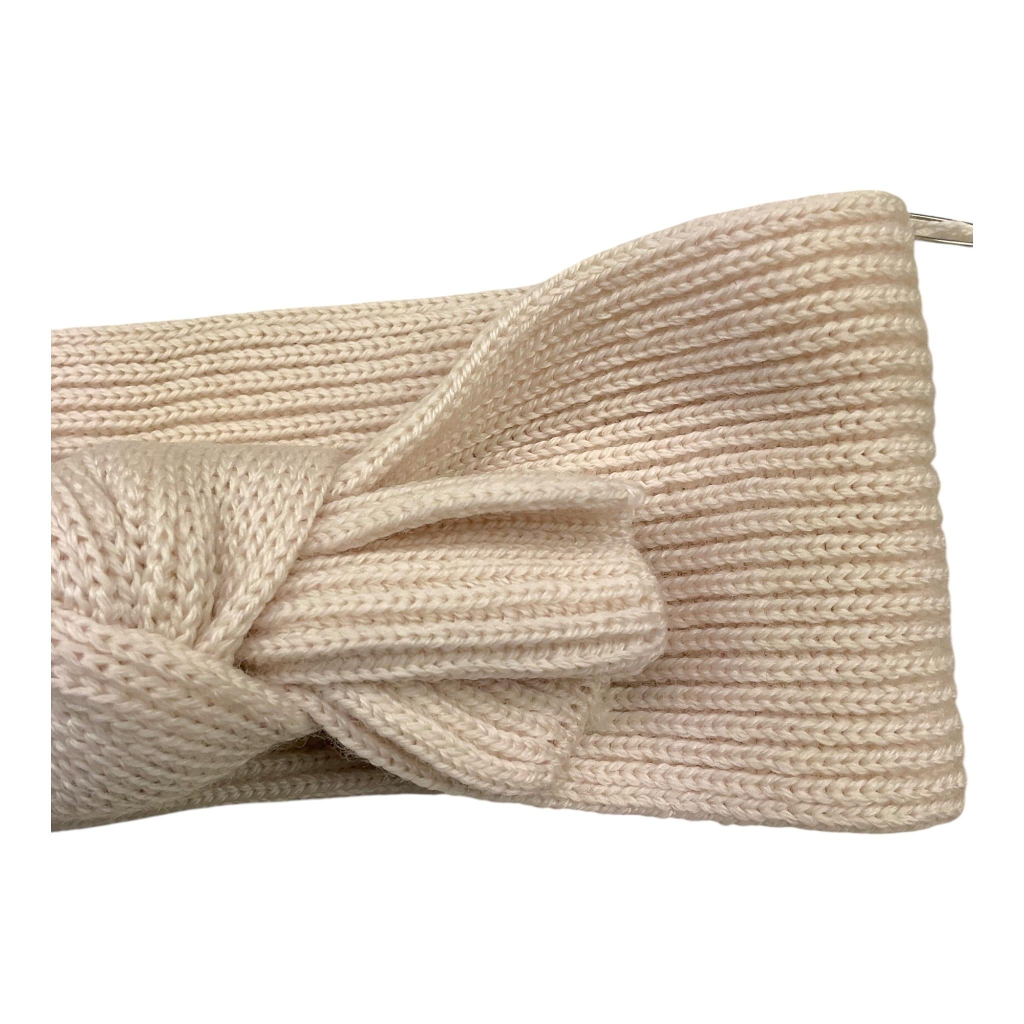 MARLU' fascia tinta unita con ficco Beige per Neonata IH820FA BEIGE MARLU'