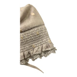 PAZ RODRIGUEZ cappello tinta unita con laccetto Beige per Neonata 011150917 BEIGE PAZ RODRIGUEZ
