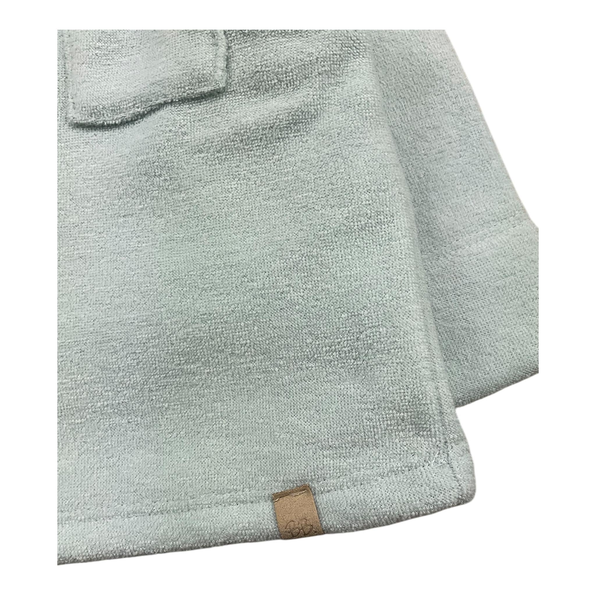 BAMBOOM+BABIES polo manica lunga tinta unita  in spugna Azzurro per Neonato 704 AZZURRO BAMBOOM+BABIES