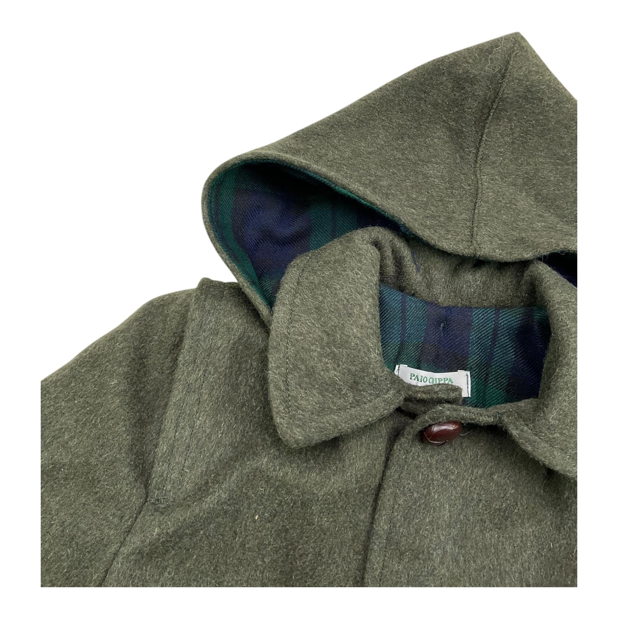 PAIO CRIPPA cappotto tinta unita con cappuccio Verde per Neonato UDINE VERDE PAIO CRIPPA