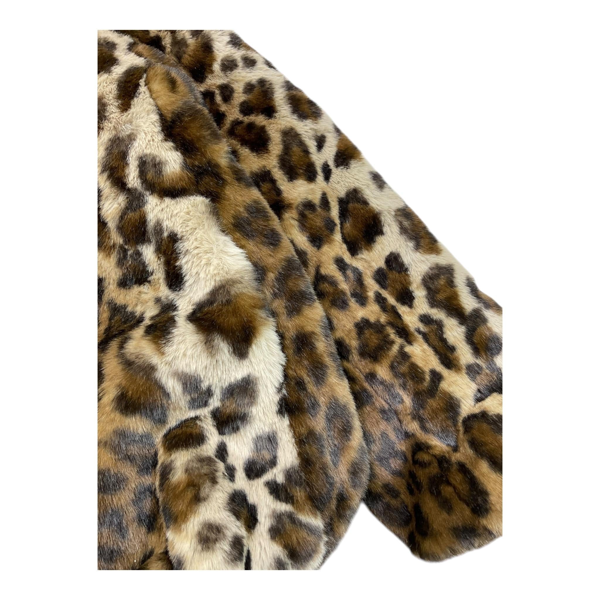 SAINT BARTH pelliccia tinta unita con fantasia maculata Marrone per Bambina AVL003 MARRONE SAINT BARTH