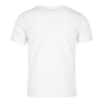 STELLA McCARTNEY t-shirt girocollo tinta unita con stampe in contrasto Panna per Bambina TV8E21J PANNA STELLA McCARTNEY
