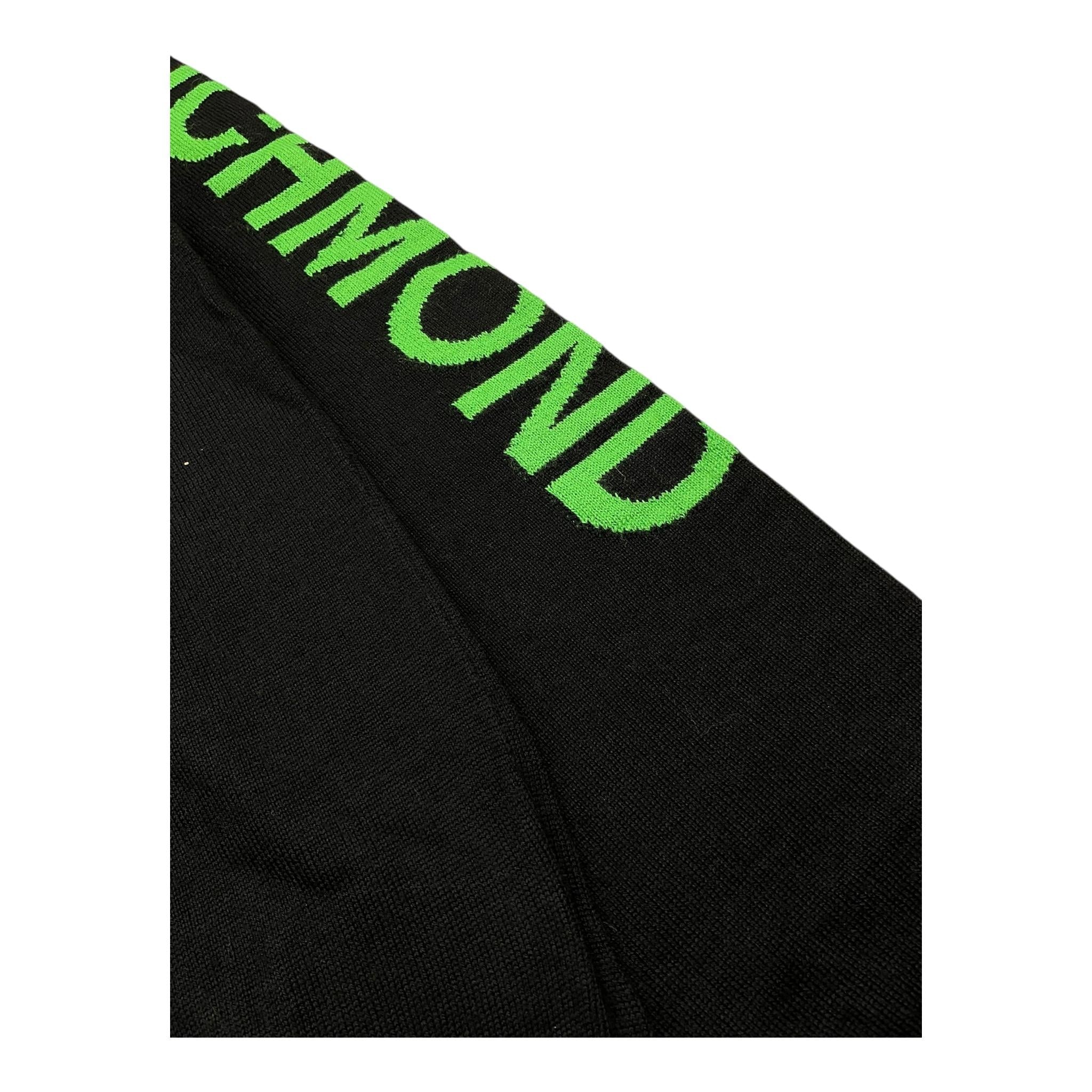 JOHN RICHMOND maglia girocollo tinta unita con logo Nero per Bambino RBA22137MA NERO JOHN RICHMOND