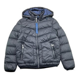 YES ZEE giubbino tinta unita con zip e cappuccio Nero per Bambino J838 NERO YES ZEE