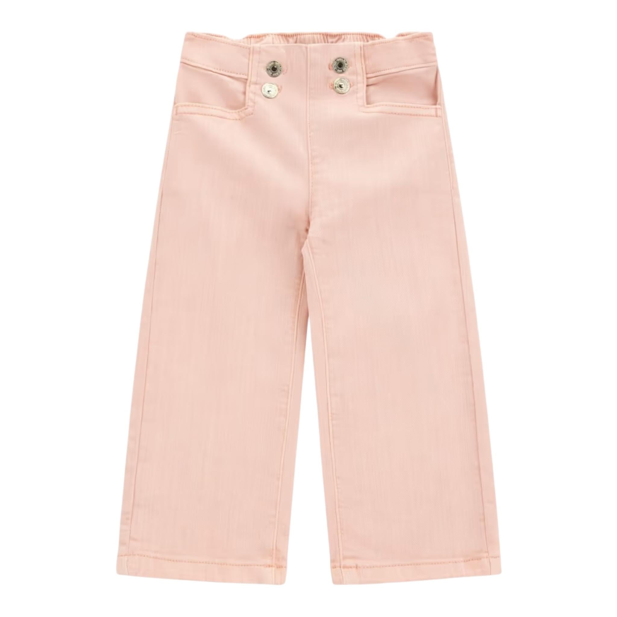 GUESS jeans tinta unita modello zampa Rosa per Bambina K4YB04WE620 ROSA GUESS