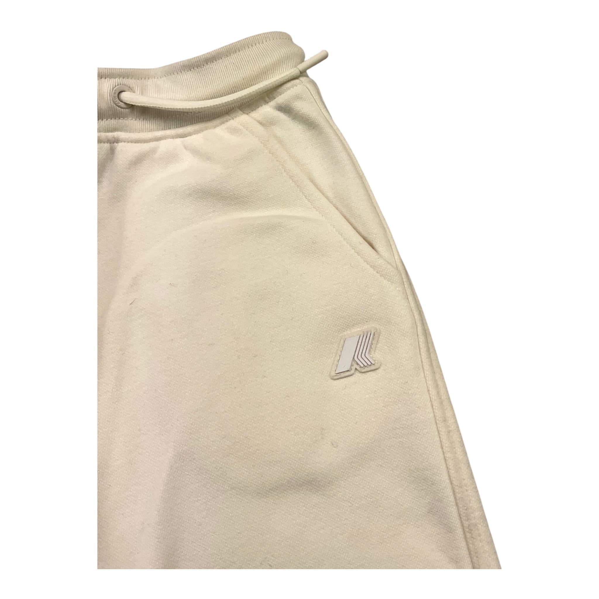 K-WAY pantalone modello tuta a zampa tinta unita Panna per Bambina K3131PWX PANNA K-WAY