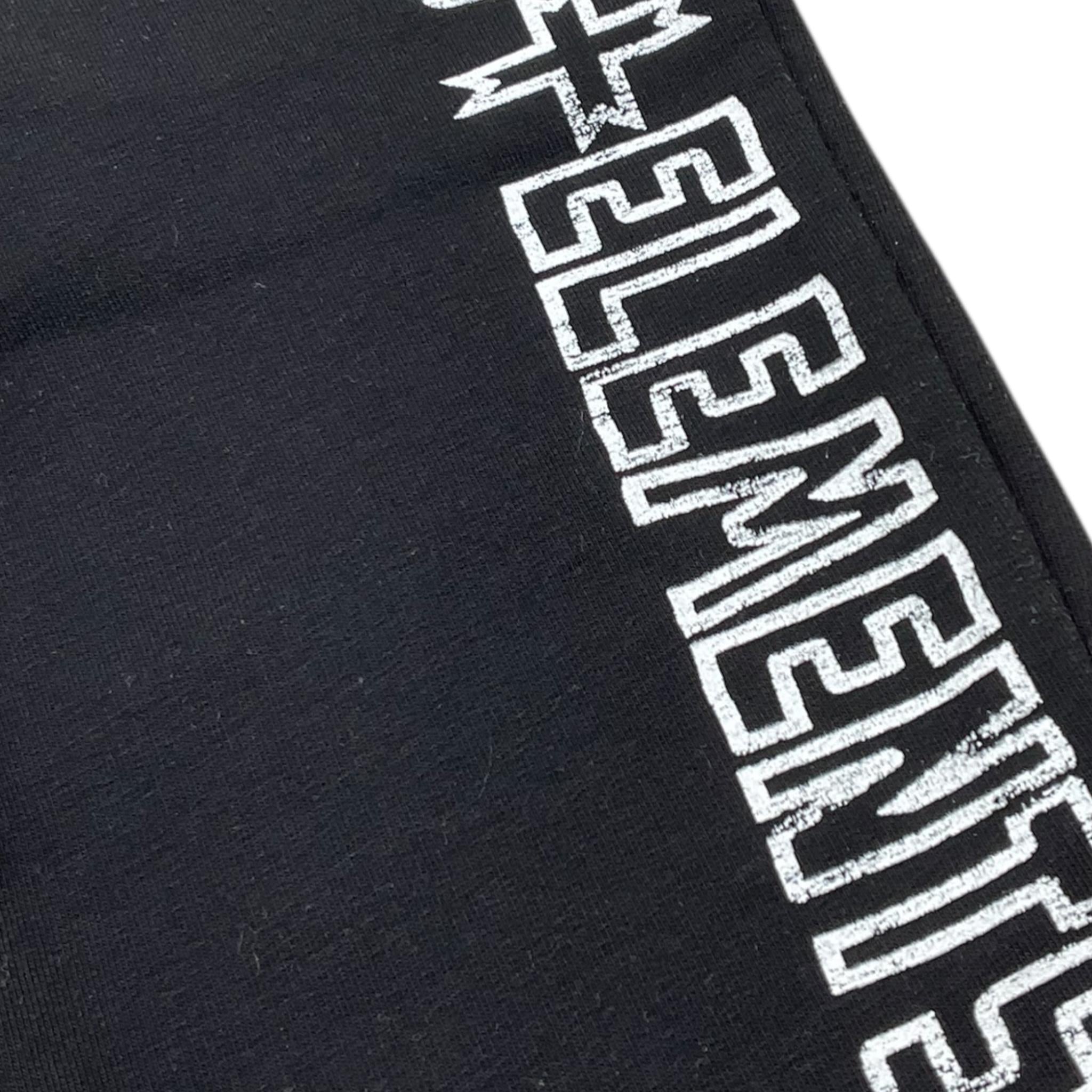 ZU+ELEMENTS pantalone modello tuta tinta unita con stampa Nero per Bambino ZU284 NERO ZU+ELEMENTS