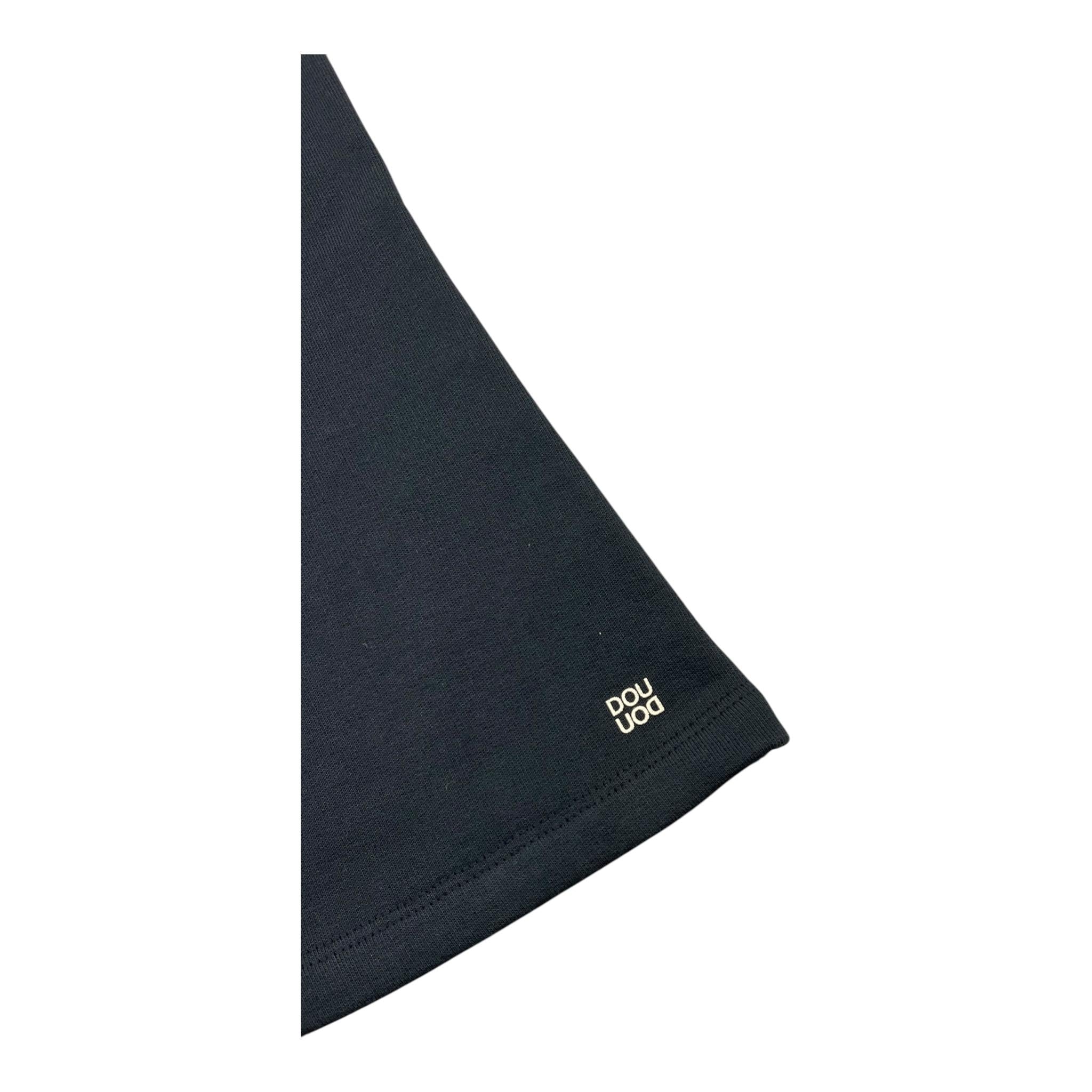 DOU DOU pantalone tuta modello zampa tinta unita Blu per Bambina DV6A11X BLU DOU DOU