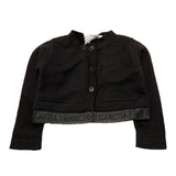 ELISABETTA FRANCHI coprispalle tinta unita  Nero per Neonata EGMA07 NERO ELISABETTA FRANCHI