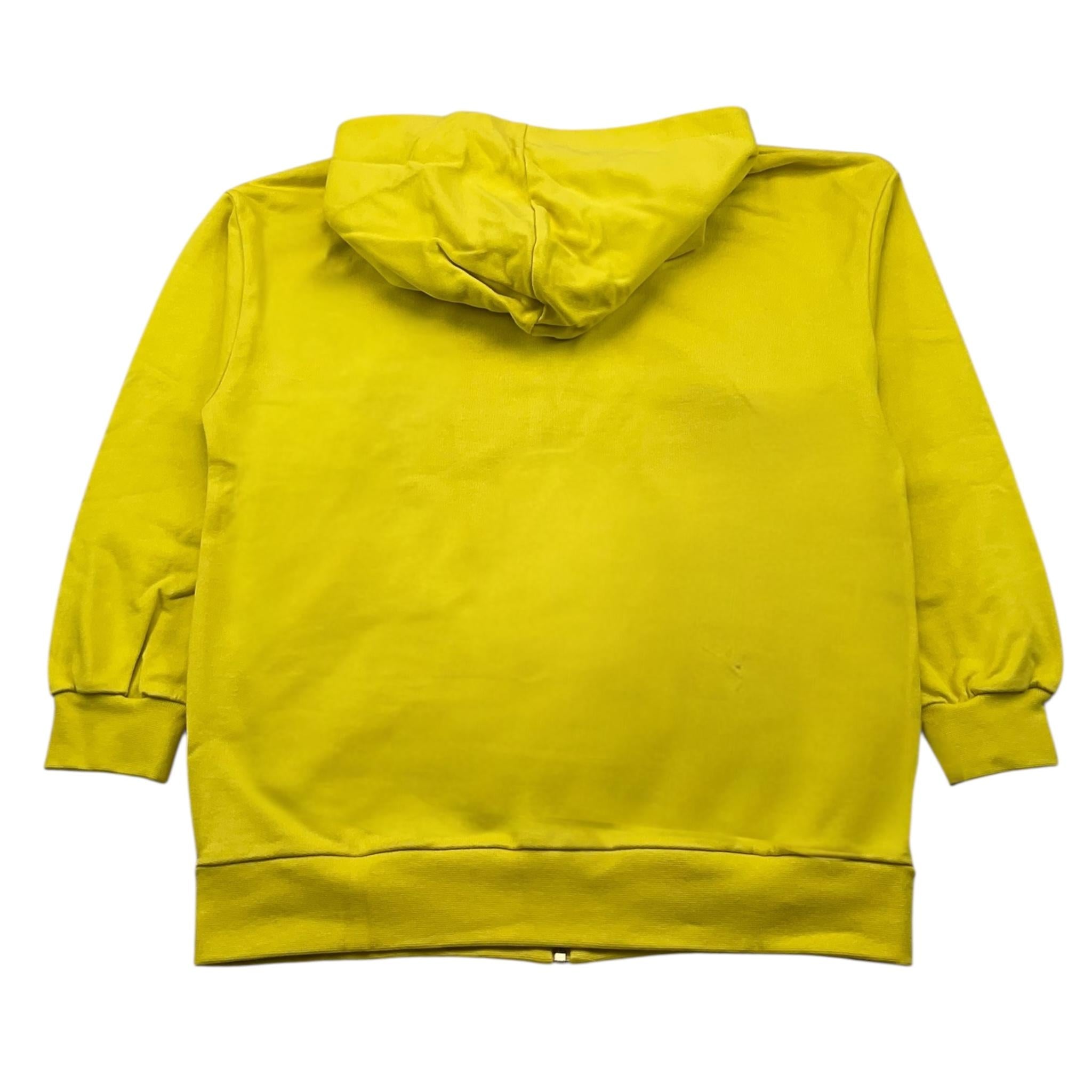 ELISABETTA FRANCHI felpa con zip e cappuccio tinta unita Verde acido per Bambina EFFE123 VERDE ACIDO ELISABETTA FRANCHI