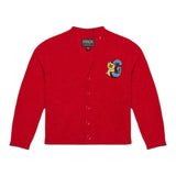 GUESS cardigan tinta unita con stampa Rosso per Bambino N3BR02Z29O0 ROSSO GUESS
