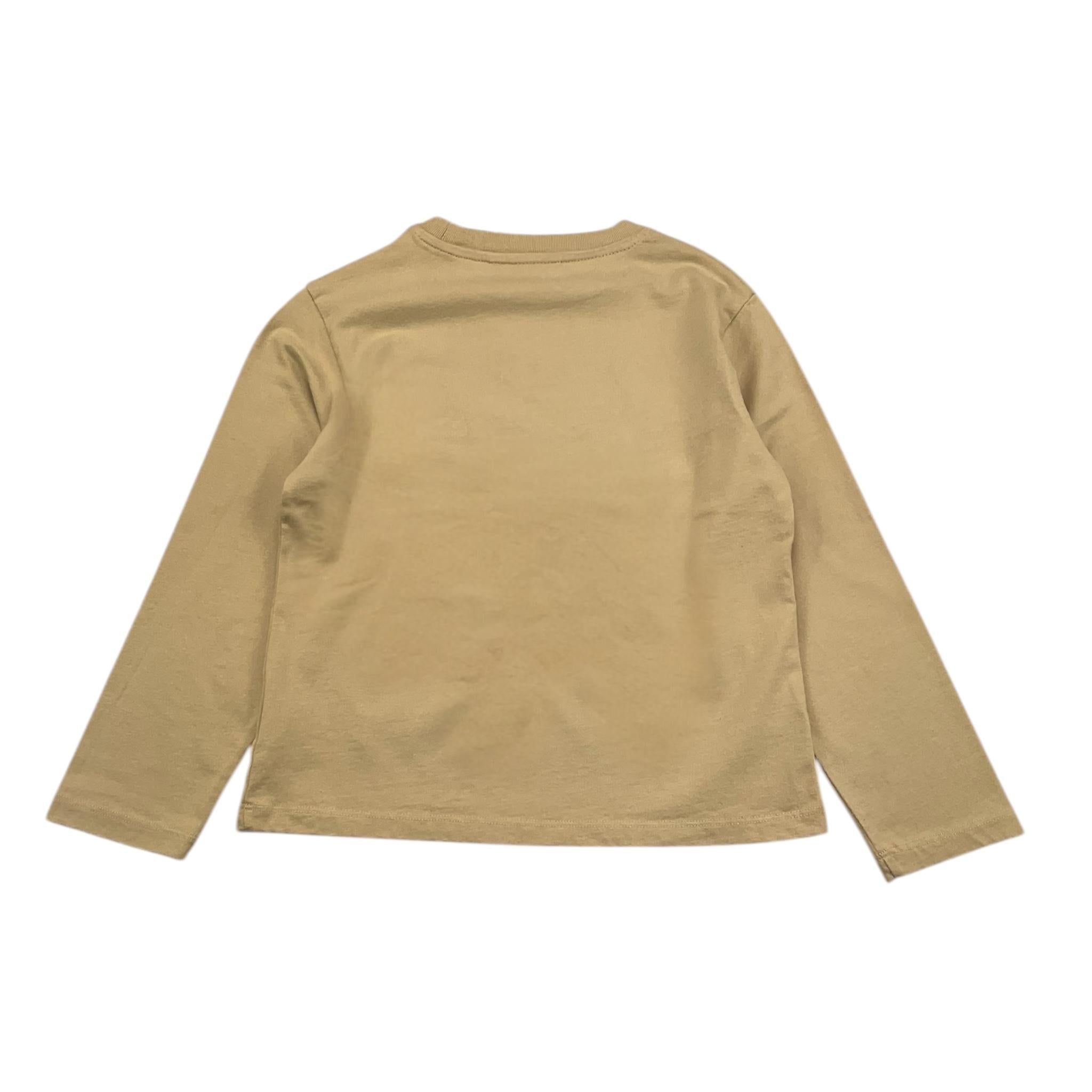 SAINT BARTH shirt girocollo tinta unita con stampa Beige per Bambina SBARTH BEIGE SAINT BARTH
