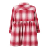 IL GUFO abito modello camicia bicolore con fantasia Bianco/fuxia per Bambina A24VL593W3069 BIANCO/FUXIA IL GUFO