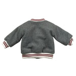 LE BEBE' giubbino modello college tinta unita Grigio per Neonato LBG6091 GRIGIO LE BEBE'