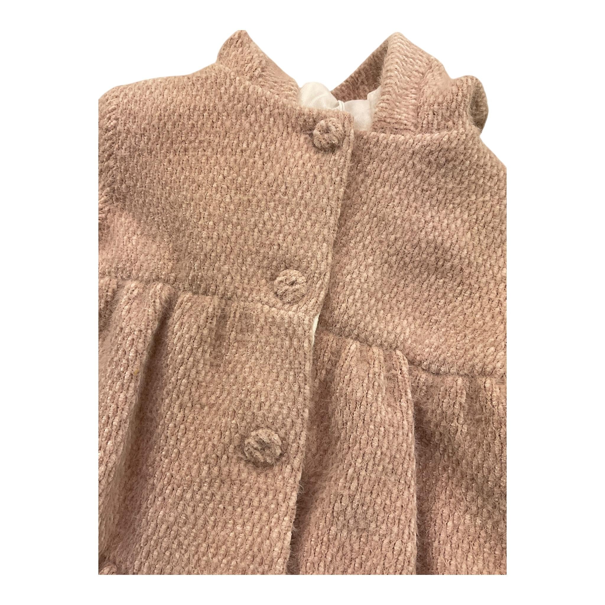 LALALU' cappotto tinta unita con cappuccio Rosa per Neonata GIL9L ROSA LALALU'