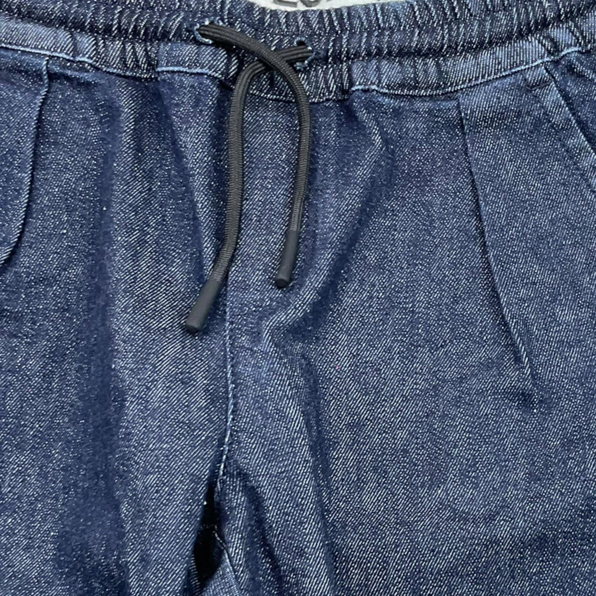 ASPESI jeans tinta unita con elastico in vita Blu per Bambino F24050PLJ0046 BLU ASPESI