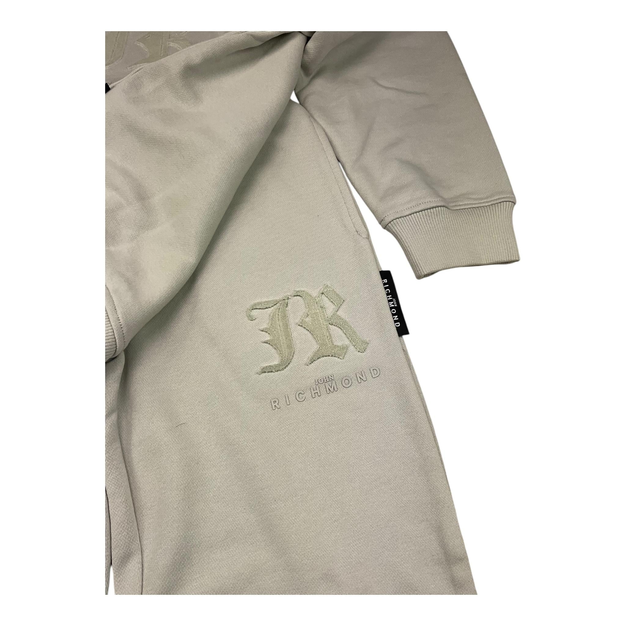 JOHN RICHMOND completo 2 pezzi felpa-pantalone tinta unita Grigio per Bambina RBA25005CF GRIGIO JOHN RICHMOND