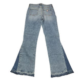 GUESS jeans tinta unita modello a zampa Azzurro per Bambina J4YA04D5FM0 AZZURRO GUESS