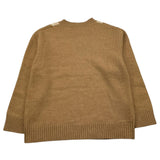 PAOLO PECORA maglia girocollo tinta unita con rombi Beige per Bambino PP4096 BEIGE PAOLO PECORA