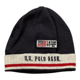 U.S. POLO ASSN cappello tinta unita con logo Blu per Neonato 27697 BLU U.S. POLO ASSN