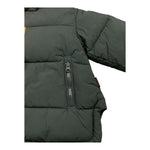 SAVE THE DUCK giubbino tinta unita con cappuccio asimmetrico Verde per Bambino J41256G VERDE SAVE THE DUCK