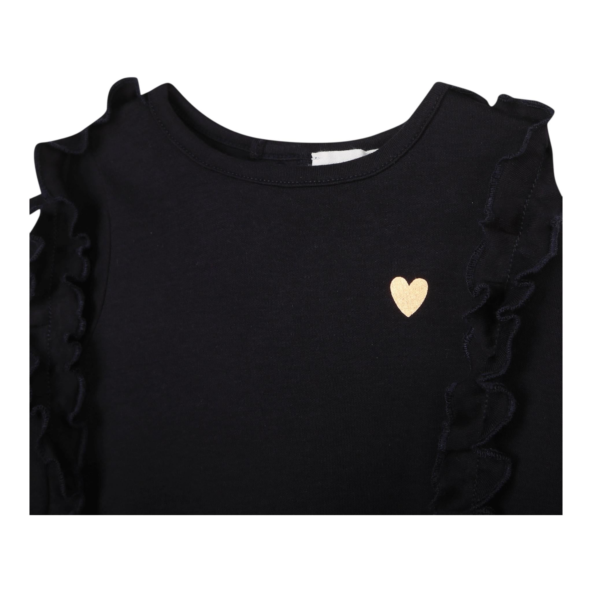 MICHAEL KORS shirt girocollo tinta unita Blu per Bambina Y05305 BLU MICHAEL KORS