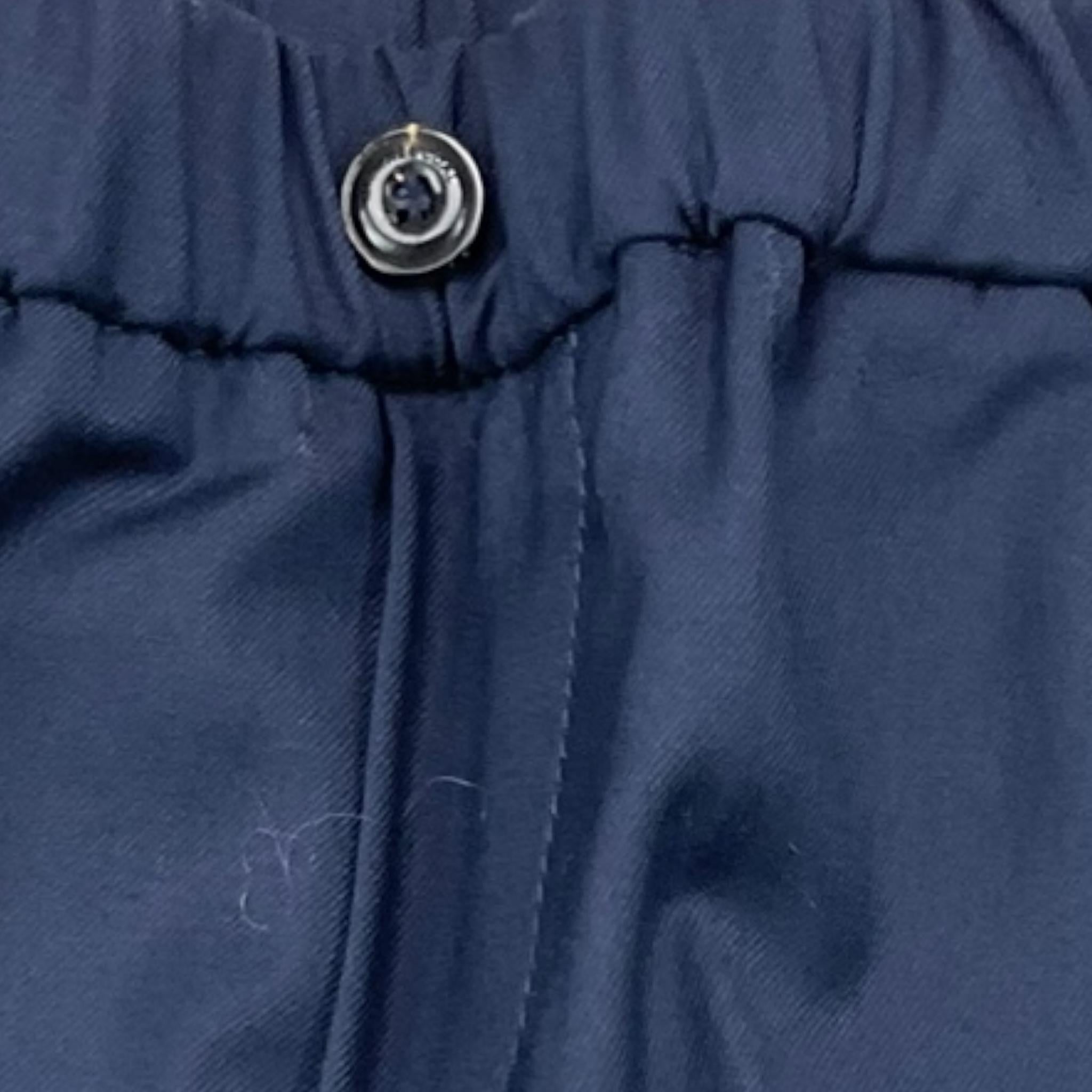 MICHAEL COAL pantalone tinta unita con elastico in vita Blu per Bambino 020030 BLU MICHAEL COAL