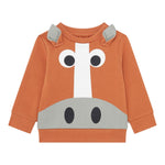 STELLA McCARTNEY felpa chiusa girocollo tinta unita Marrone per Neonato TV4550 MARRONE STELLA McCARTNEY