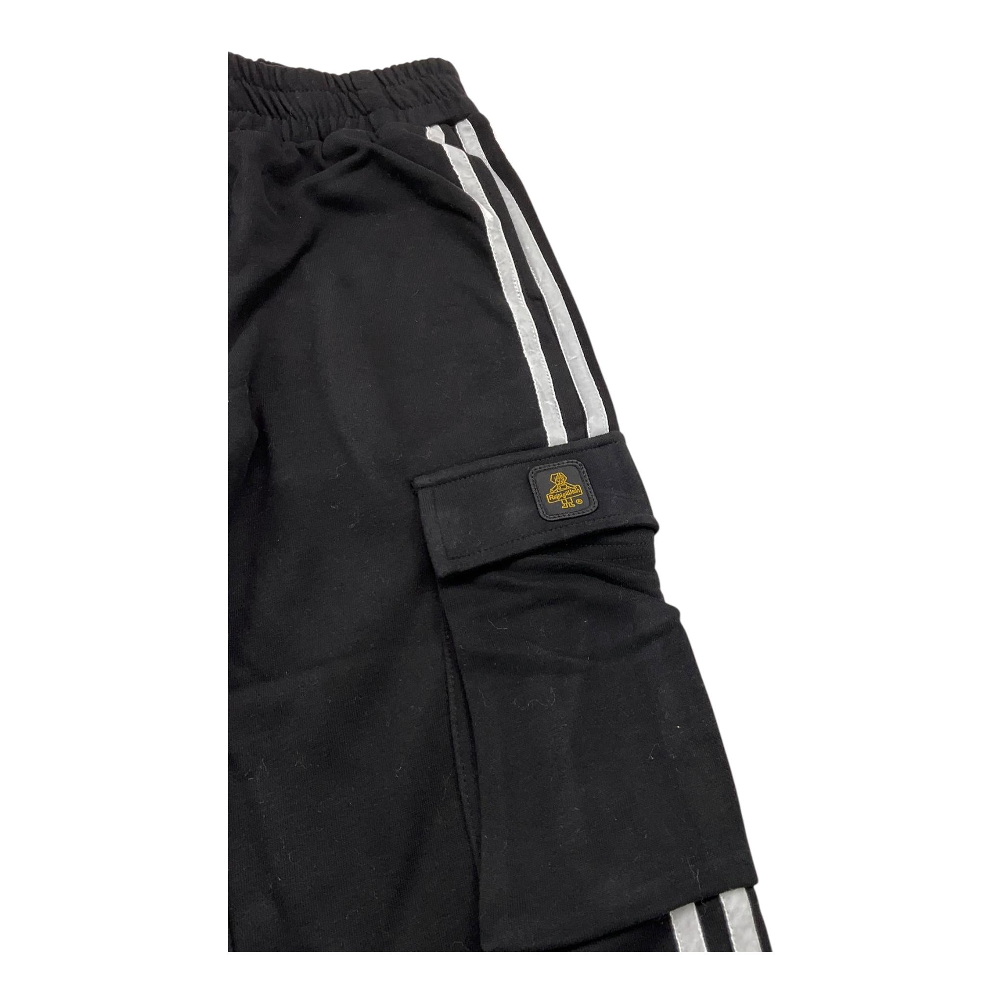 REFRIGIWEAR pantalone tuta tinta unita con fantasia a righe Nero per Bambina RWG951X NERO REFRIGIWEAR