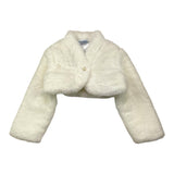 MAYORAL pelliccia tinta unita modello corto Bianco per Neonata 2423 BIANCO MAYORAL