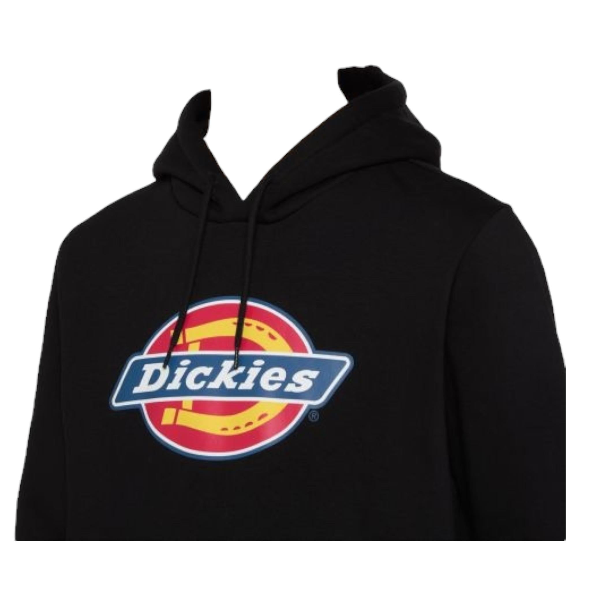 DICKIES felpa tinta unita con cappuccio e logo Nero per Bambino DK0KWR27KBK1X NERO DICKIES