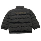 TRUSSARDI giubbino tinta unita con profili in contrasto Nero per Neonato TIA25066PI NERO TRUSSARDI