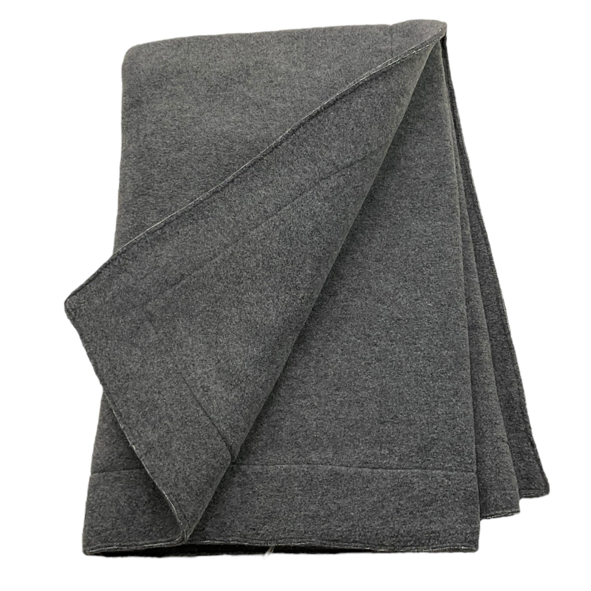 IL GUFO coperta tinta unita cn logo Grigio per Neonato CPG GRIGIO IL GUFO