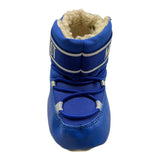 MOON BOOT stivali tinta unita con logo Cobalto per Neonato 80D3401020F002 COBALTO MOON BOOT