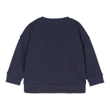 MOSCHINO felpa chiusa girocollo con stampe orsi Blu per Neonato MUF05K BLU MOSCHINO