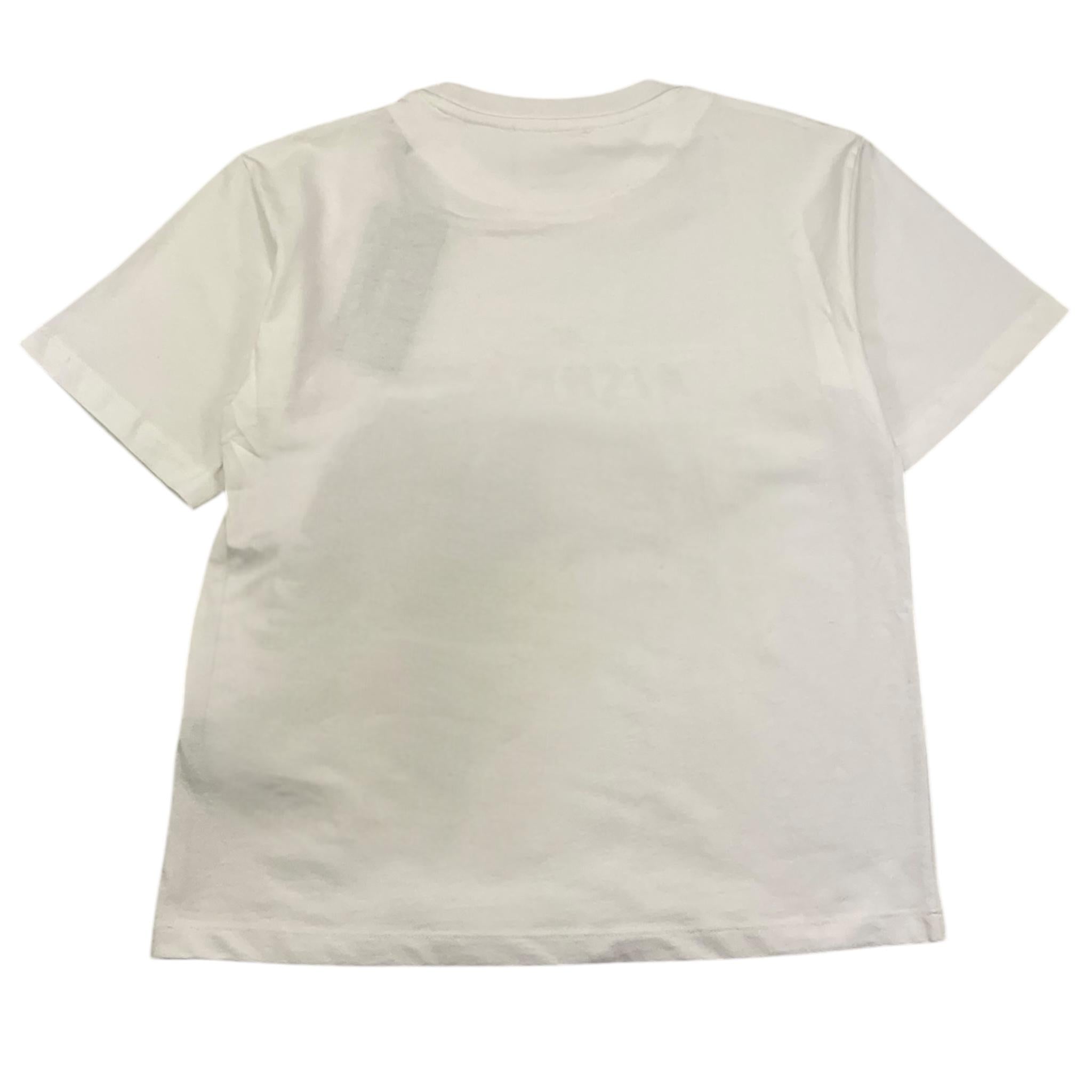 JOHN RICHMOND t-shirt girocollo tinta unita con stampa Bianco per Bambina RGA25199TS BIANCO JOHN RICHMOND