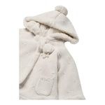 MAYORAL cappotto tinta unita modello con pelliccia e cappuccio Panna per Neonata 2304X PANNA MAYORAL