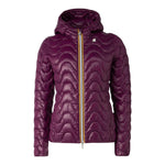 K-WAY giubbino tinta unita con cappuccio Viola per Bambina K8123RW VIOLA K-WAY
