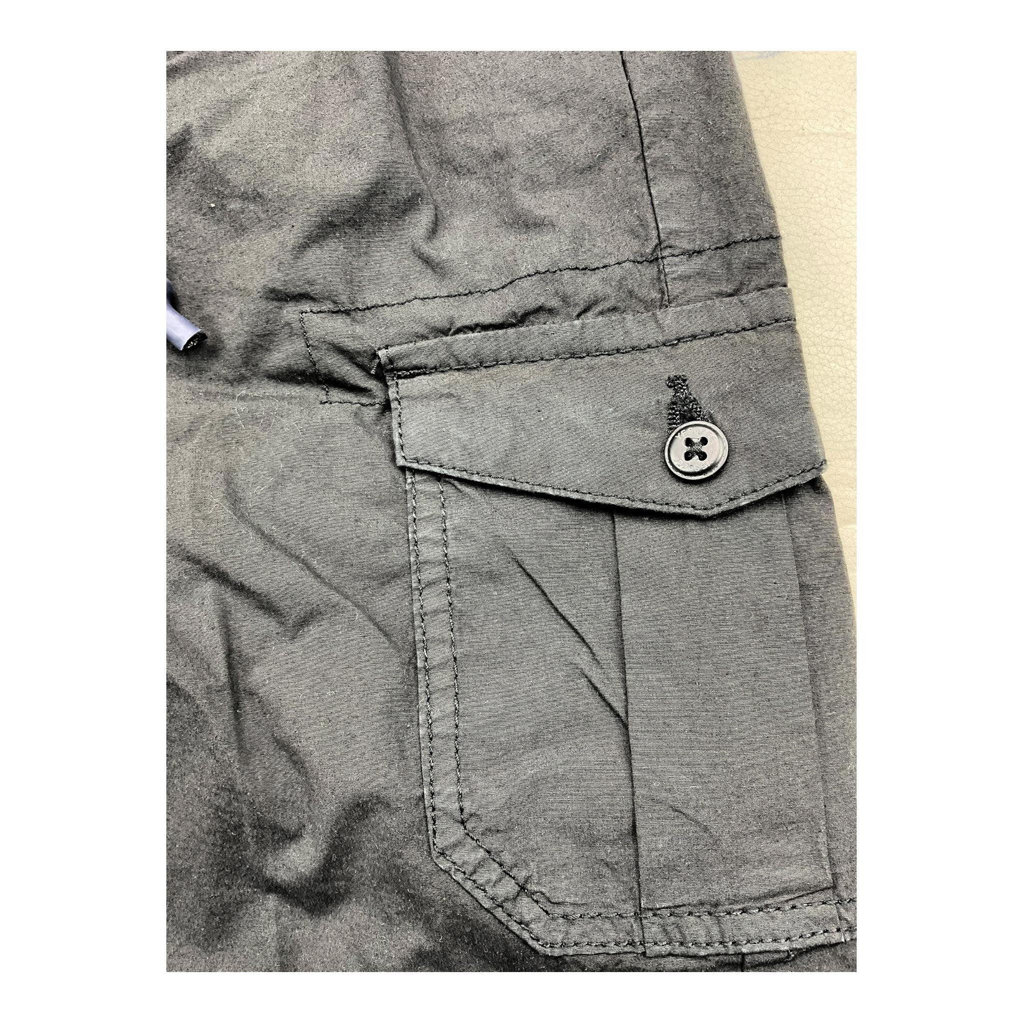Yes Zee Bermuda Tinta Unita Con Elastico In Vita Nero Per Bambino 2320 NERO YES ZEE